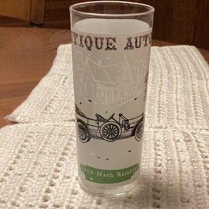 Antique Auto collector glass